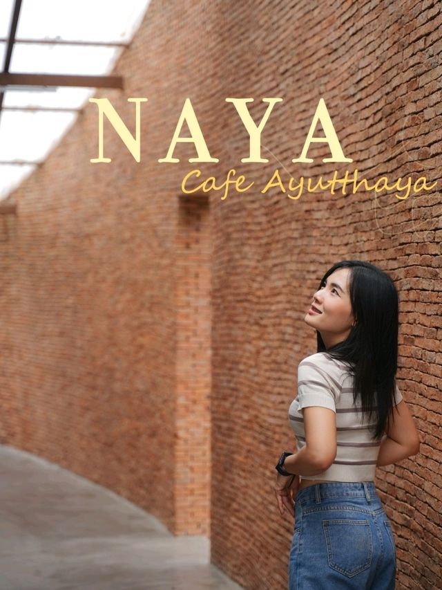 NAYA Cafe - คาเฟ่กลางทุ่งนาที่อยุธยาเมืองเก่า