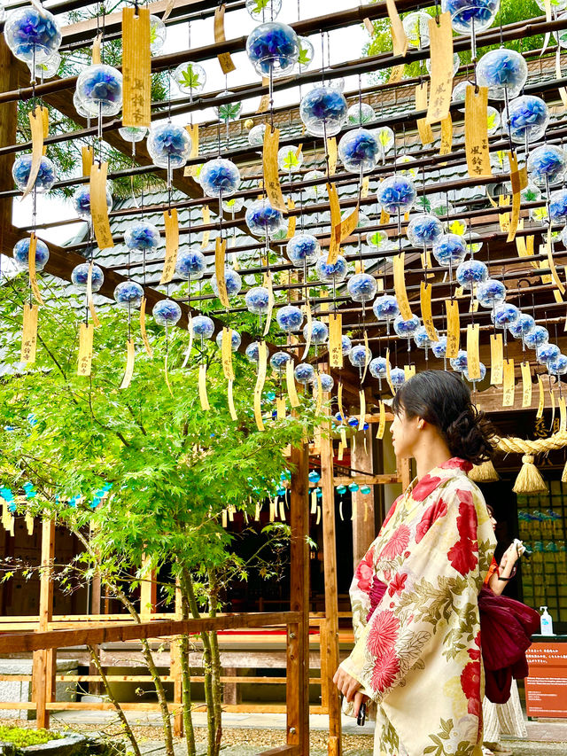 〜京都府綴喜郡〜 正寿院 6/1〜9/30まで！風鈴祭り開催中！🎐 2,000個の風鈴の音色、爽やか