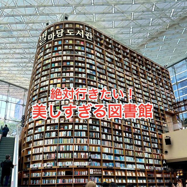 『ピョルマンダン図書館』韓国行ったら・・絶対行きたい美しすぎる図書館