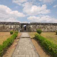 Ancient mountain carved palace 