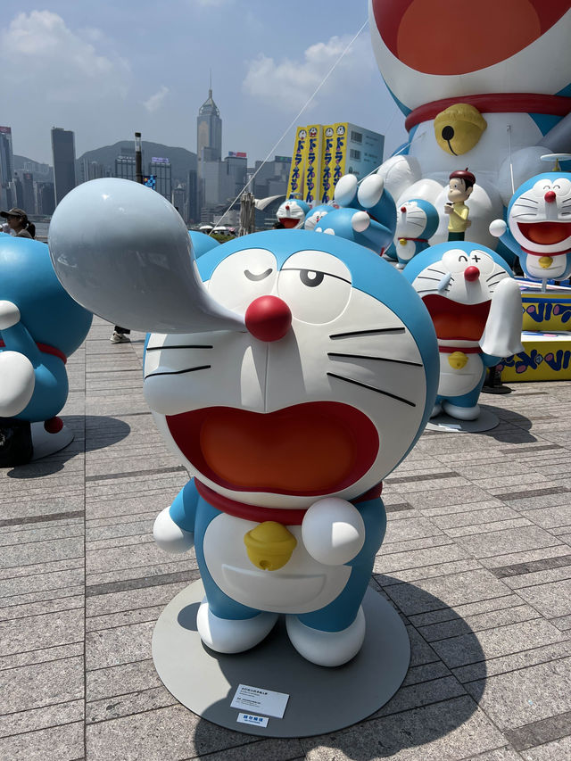 100%多啦A夢&Friends🤓香港星光大道免費特展🫶🏻