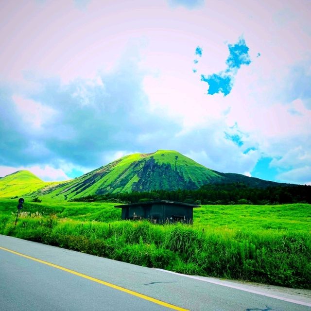 Fukuoka Selfdrive Fruit Farm & Mount Aso Summer Trip