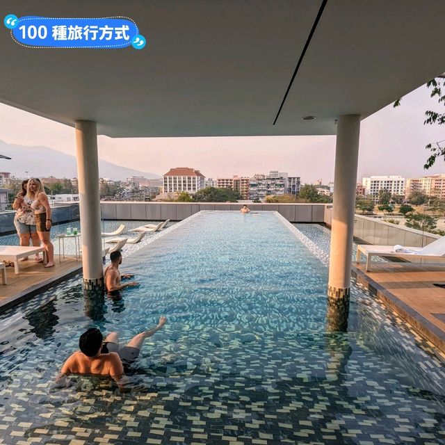 泰國清邁-CP值超高又有頂樓泳池的星級酒店：Travelodge Nimman