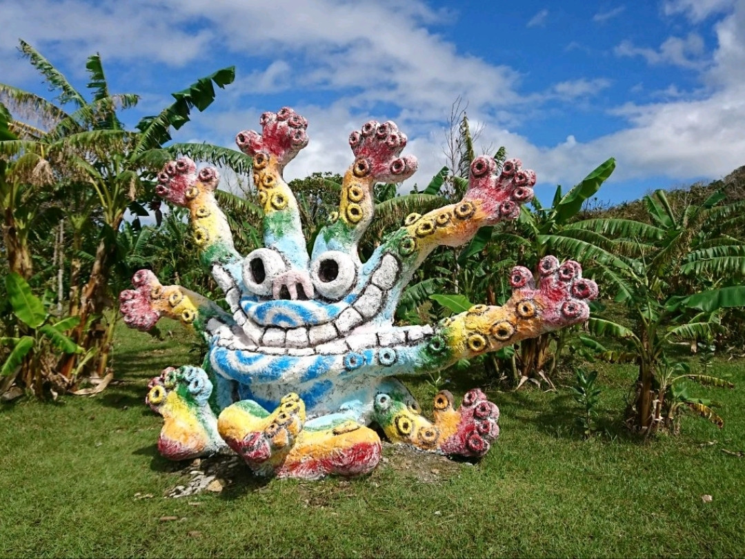 米子焼工房 シーサー庭園:石垣島】可愛いシーサーがたくさん見れる