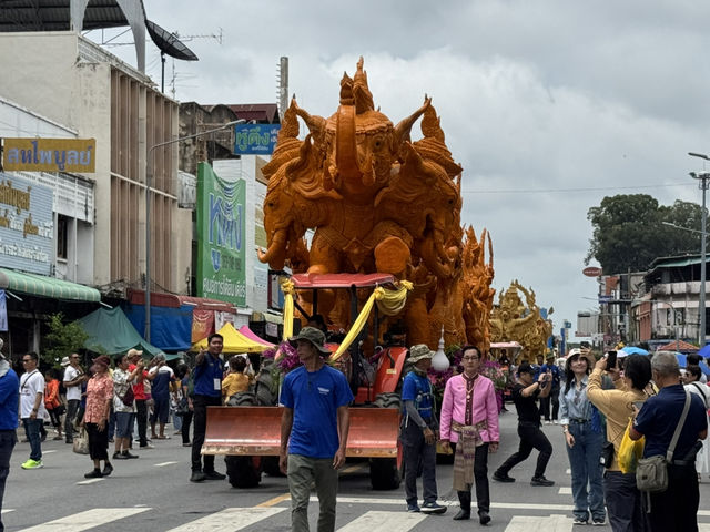 🕯️งานเทศกาลแห่เทียนพรรษาอุบลราชธานี 2567