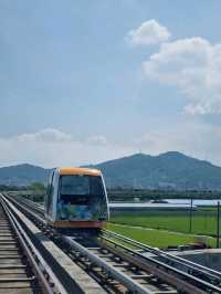 이색 기차여행은 캡슐열차로!