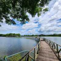 สะพานไม้เคี่ยม หนองใหญ่ ชุมพร