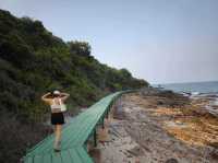หาดแสม สะพานเขียว เกาะล้าน