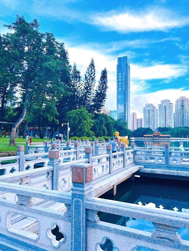 A Peaceful Escape in the City, Shenzhen Lizhi Park