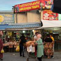 Streets fill with spices smell #oshbazar