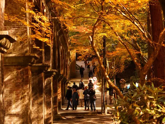 หากคุณต้องการชมใบไม้เปลี่ยนสีในเกียวโต ต้องไปที่วัดนันเซ็นจิ