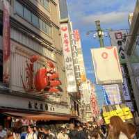 【大阪🇯🇵】 大阪旅行では外せない！道頓堀🐡🦀🐙