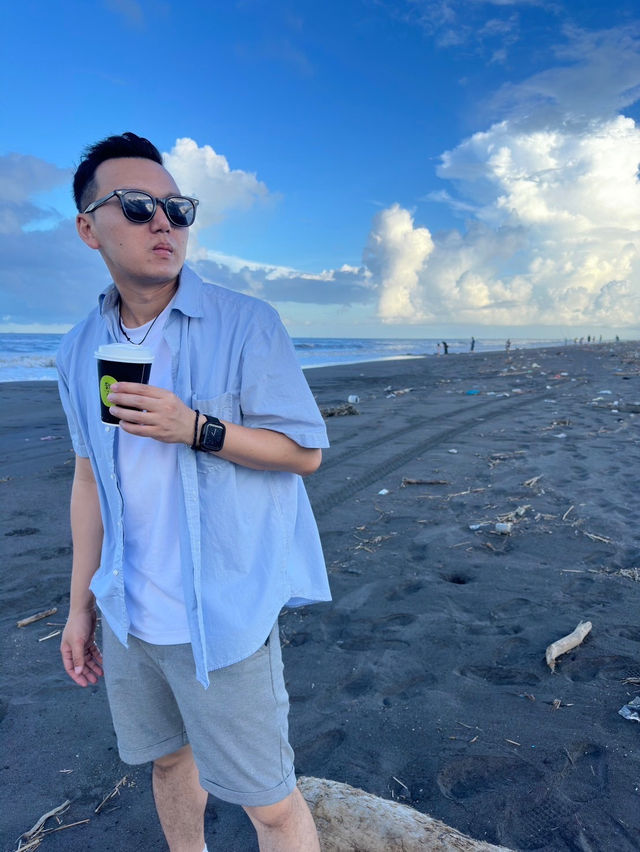 可瞭望龜山島的秘境海灘《壯圍海岸》