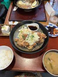 【練馬区】ご飯おかわり無料！おしんこ食べ放題！790円の唐揚げ定食！