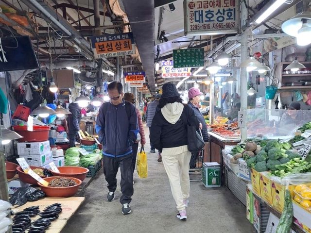 【京東市場:ソウル,韓国】地元の方が利用するローカル市場✨