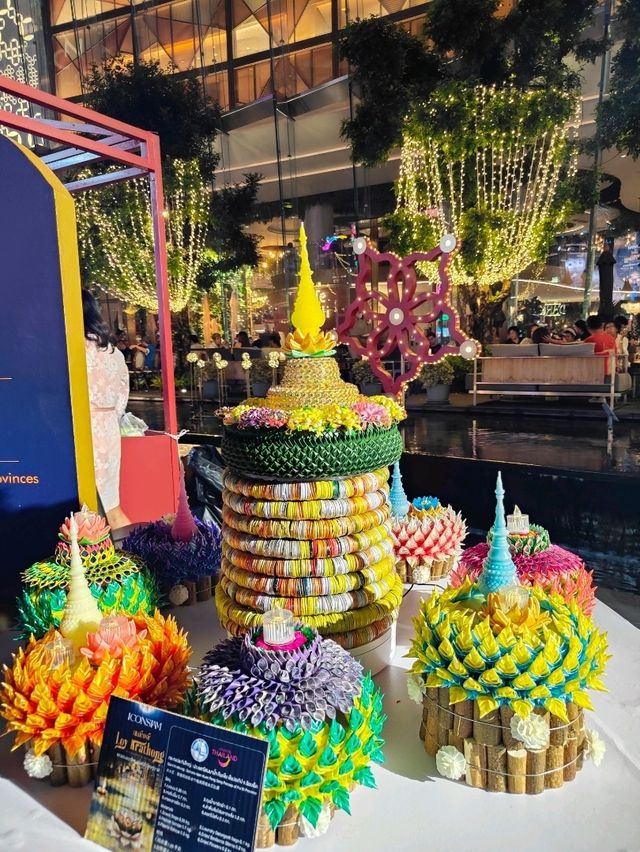 งานลอยกระทงที่ ICON SIAM