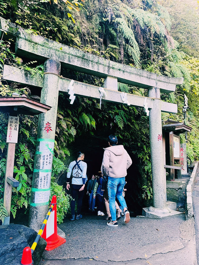 【神奈川県/鎌倉　“境内の湧き水で銭を洗うと富が増える”と言われている『銭洗弁財天 宇賀福神社』】