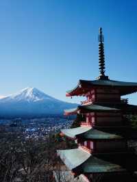 【山梨 冬の日帰り旅】富士山と五重塔の絶景 人気のスポット！