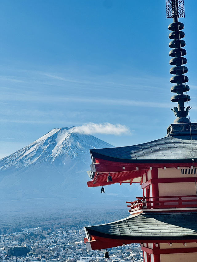 【山梨県】世界的に有名な富士山絶景スポット‼️