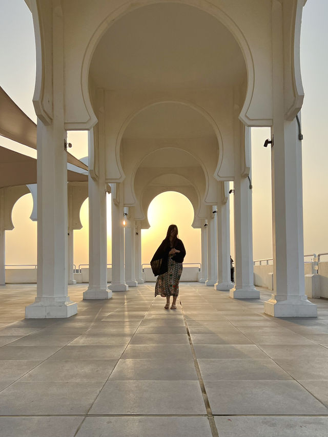 Mystical and majestic mosque