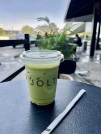 Chic Vibes at JOLT Café in Riyadh🩷