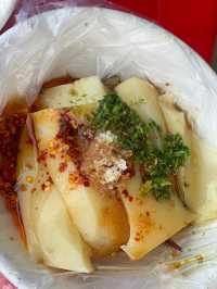 Local Tofu Delight at Pyin Oo Lwin, Myanmar 