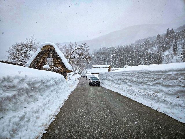 【岐阜】冬の絶景！白川郷の合掌造り集落❄