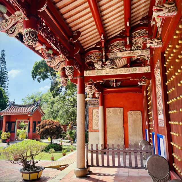 台南 孔廟🏛️古色古香的建築，感受歷史的氛圍！