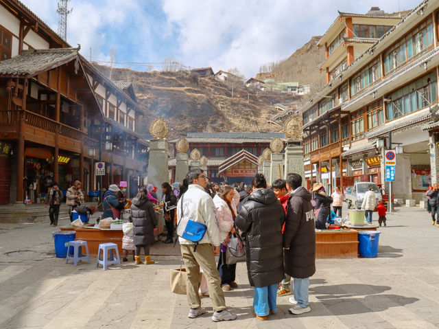 🔥 Spicy Yak Meat with Mala in Songpan 🍢