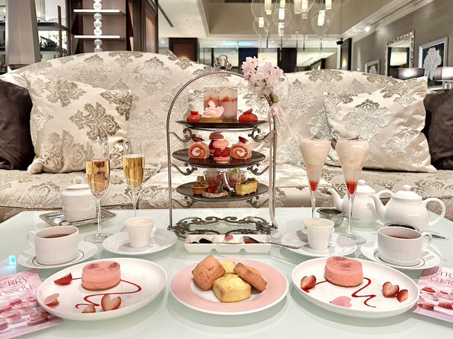 【東京・竹芝】ニューヨークラウンジで春限定ご褒美スイーツ🌸