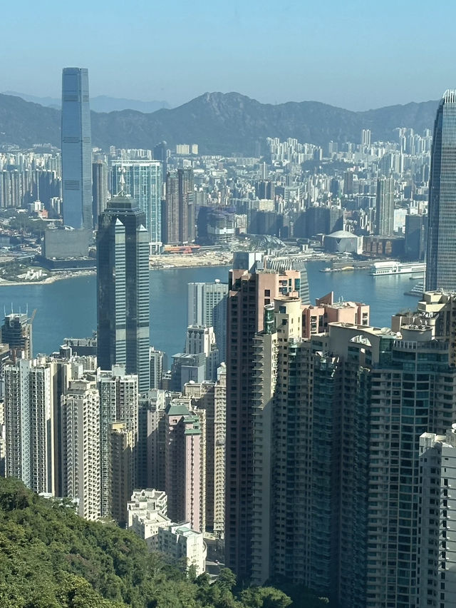 A Scenic Ascent on the Victoria Peak Cable Car