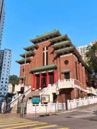 隱藏於鬧巿中融合中西建築的教堂