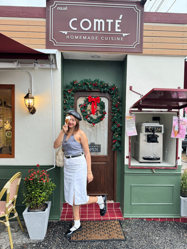 COMTE’ hdy ร้านอาหารสไตล์ตะวันตก ฟีลต่างประเทศ