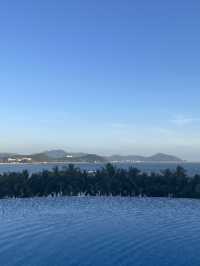 The most popular beach in Hainan