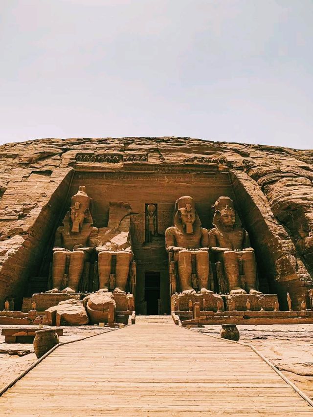 埃及著名景點：阿布辛貝勒神廟 معابد أبو سمبل，適合打卡拍照📸