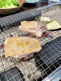 【朝倉グルメ】地元食材にこだわったいろり焼きのお店