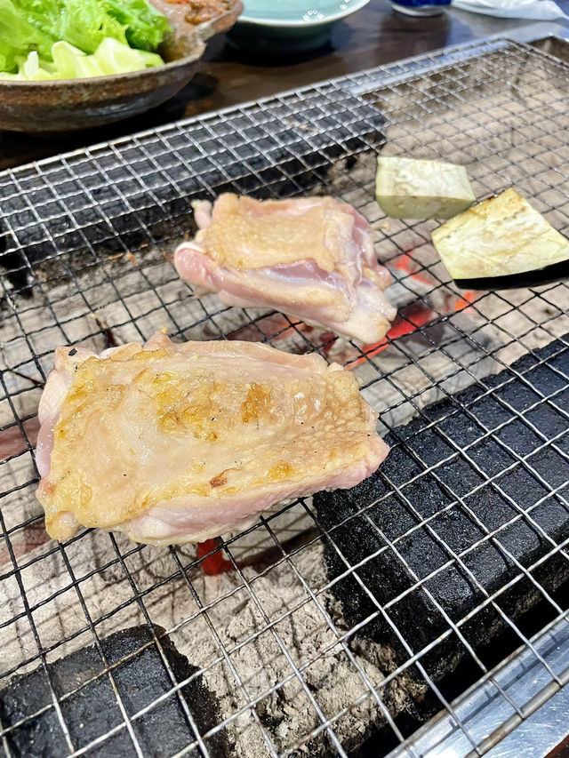 【朝倉グルメ】地元食材にこだわったいろり焼きのお店