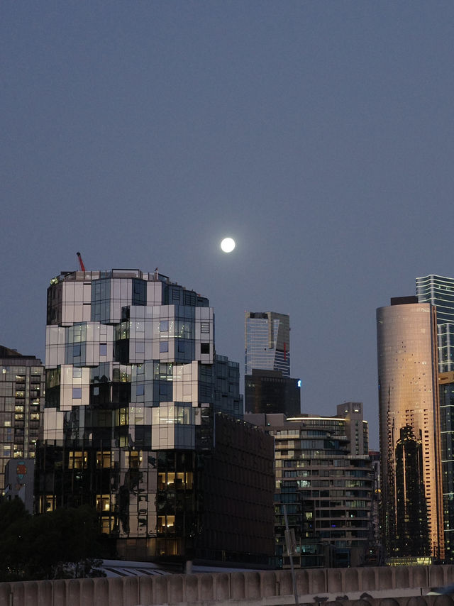 墨爾本的晚上🌃被這𥚃的夜景迷住了