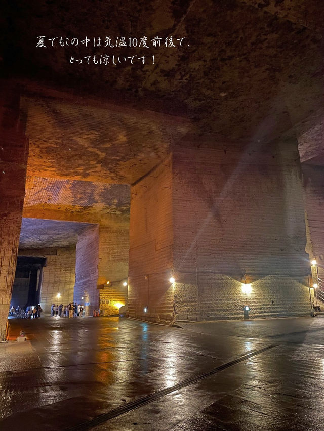 暑くなってきたこれからの季節にぴったり！古代遺跡のような涼みスポット🎐