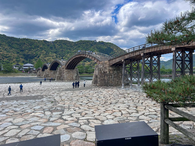 【日本三名橋、その真ん中へ】錦帯橋　山口