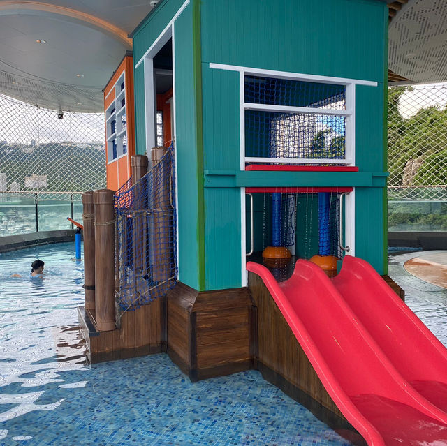 香港海洋公園富麗敦酒店｜親子度假🏝️｜無邊際泳池🏊｜室內兒童遊樂場 👶🏻