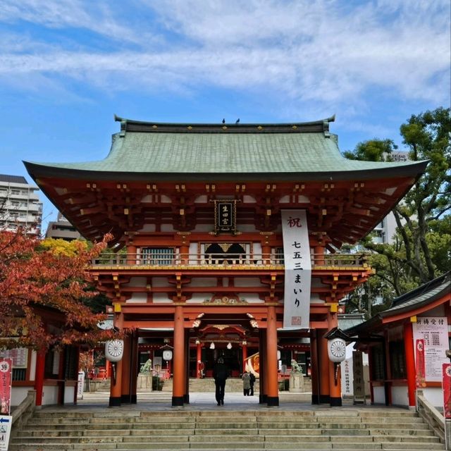 Finding Peace at Ikuta Jinja