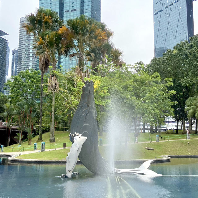 Springtime Serenity: A Stroll through KLCC Park