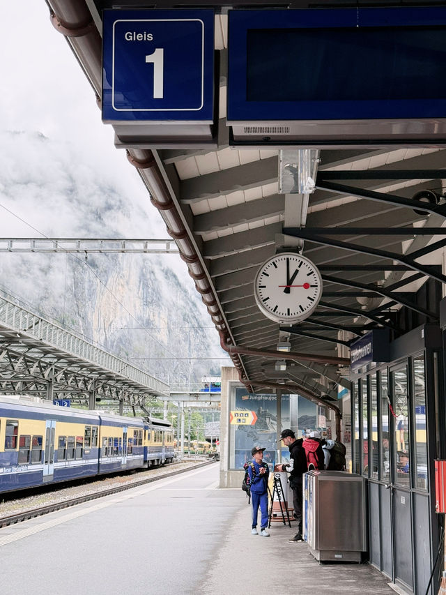 Lauterbrunnen Train Station: Gateway to the Valley of Waterfalls