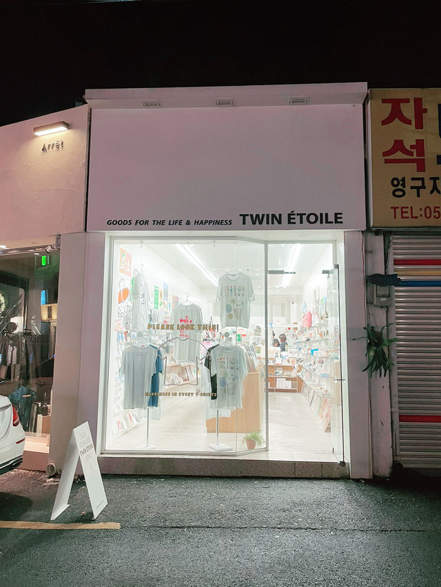 ｜韓國｜釜山TWIN ÉTOILE（트윈에뚜왈）-設計感生活選物店