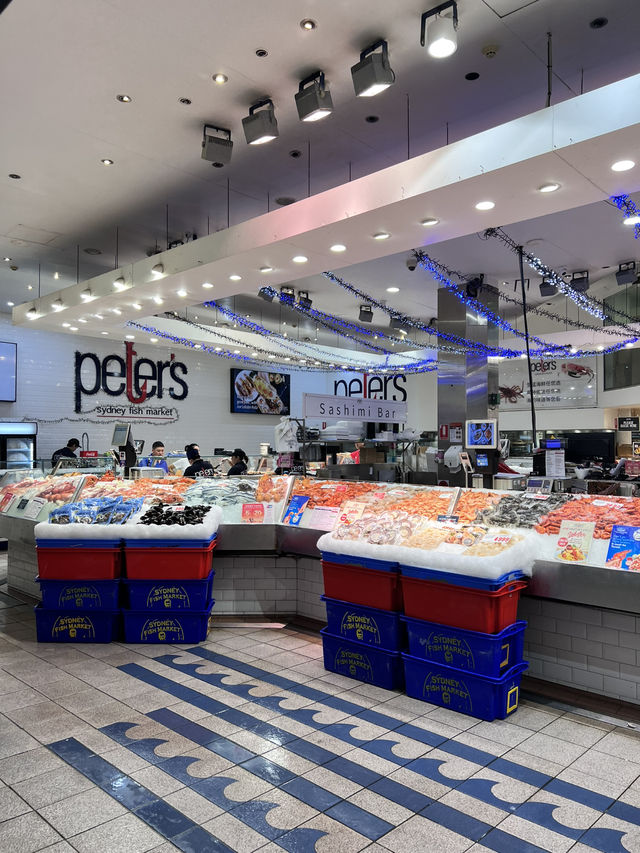📍Sydney Fish Market｜海鮮控的夢幻國度