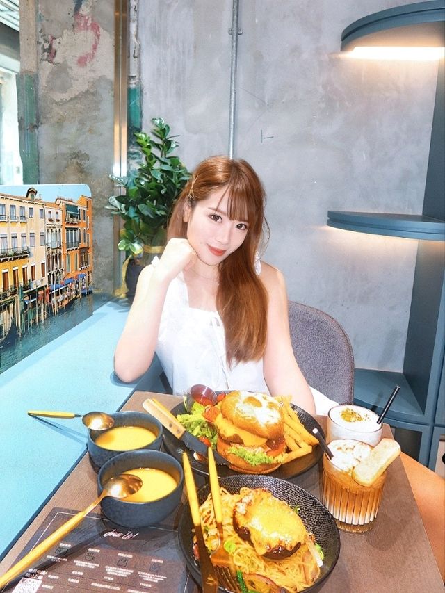 💙🤍荃灣南豐紗廠文青打卡Cafe