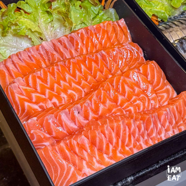 บุฟเฟ่ต์ขาปูหิมะ  กุ้งเผา Seafood เพียบ!
