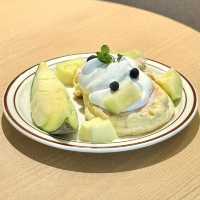 【大阪観光】韓国っぽカフェで楽しめるブランチ🥞