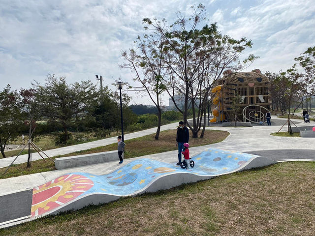 雲林 虎尾632高地公園 童趣可愛虎爺造型 好看又好玩！